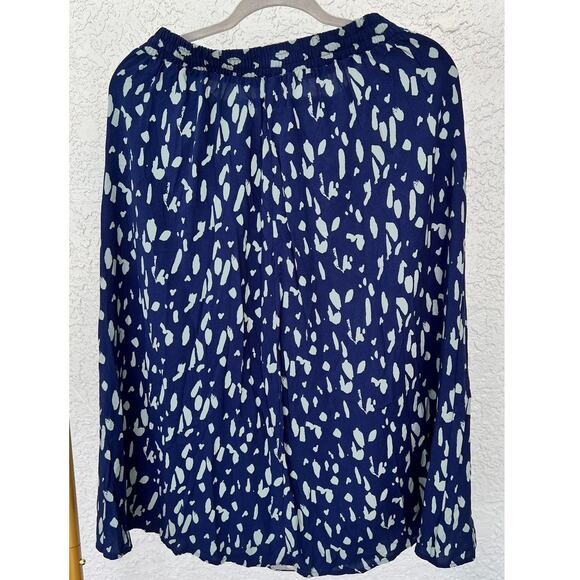 NWT Nine West Skirt - Size S, Blue and Mint Colors Knee Lenght - Picture 6 of 9